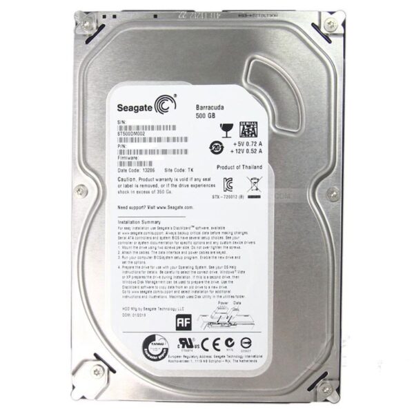 هارد دیسک اینترنال 500 گیگابایت SEAGATE