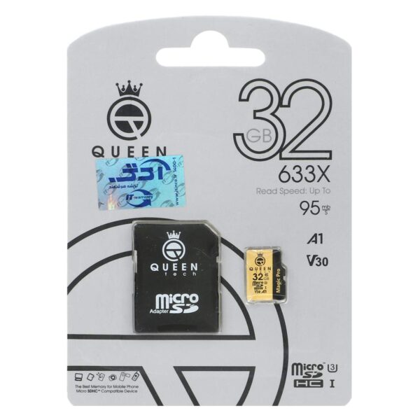 مموری کارت 32 گیگ QUEEN TECH-95M