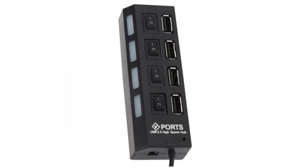 هاب 4PORT USB2 کلید دار