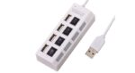 هاب 4PORT USB2 کلید دار