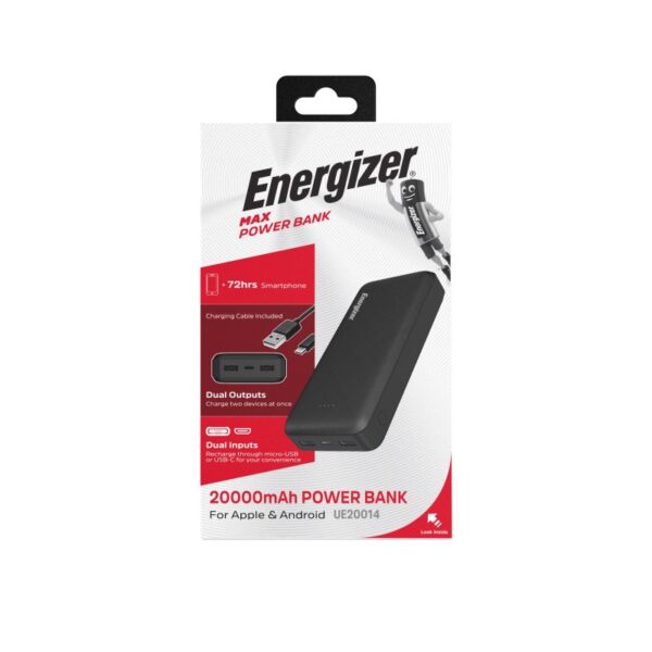 پاور بانک ENERGIZER UE20014 20000mAh