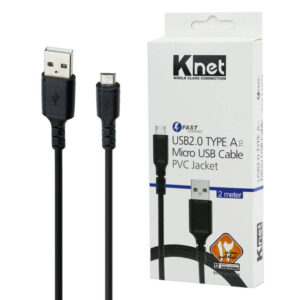 کابل شارژ K NET MicroUSB K CUM02020 2M