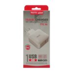 شارژر TSCO TTC 56 کابل شارژ MicroUSB