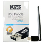 کارت شبکه USB WIFI KNET 300M 3DB