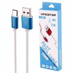 کابل فست شارژ KINGSTAR K66C TYPE C 1.1m