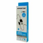 کابل KINGSTAR K65A MicroUSB 1.1m