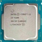 CPU I3 9100