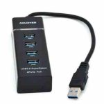 هاب MACHER MR 211 USB3 4PORT