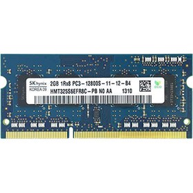 رم لپ تاپ 2GB DDR3L 12800S Hynix