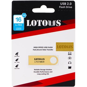 فلش 16GB گیگابایت LOTOUS L703 GOLD