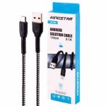 کابل فست شارژ KINGSTAR K119A MicroUSB 1.1m