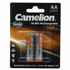 باتری دوتایی قلمی شارژی camelion ni mh rechargeable