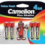 باتری نیم قلمی ALKALINE CAMELION DG 2P