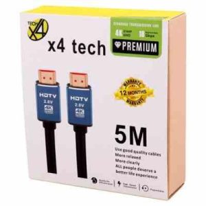 کابل X4Tech HDMI 4k 5m