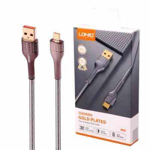 کابل فست شارژ LDNIO LS652 MicroUSB 2m