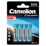 باتری نیم قلمی 4 تایی Camelion Digi Alkaline