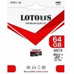 رم LOTOUS MICRO 64G U3 667X A2