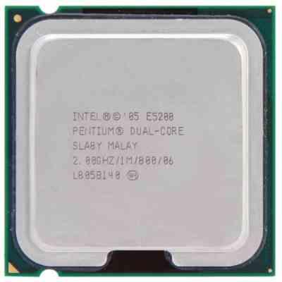 سی پی یو CPU PENTIUM E5200