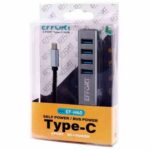 هاب Effort EF H40 TYPE C USB2 4PORT