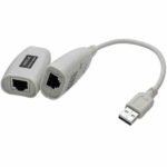 اکستندر USB شبکه 45 متری KNET