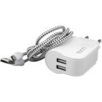 شارژر TSCO TTC 48 2PORT کابل MicroUSB