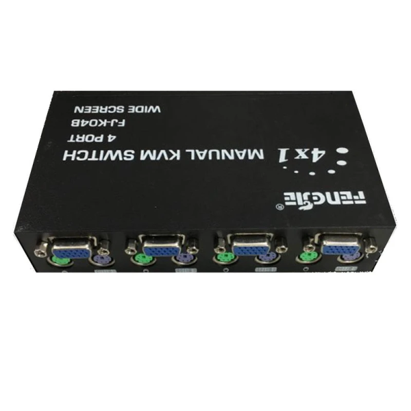 KVM سوییچ 4 پورت PS2 دستی