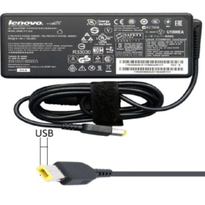 شارژر لپ تاپ LENOVO 20V 4.5A- USB