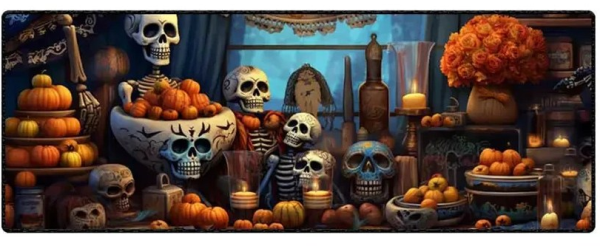 پد موس گیم طرح Skeleton سایز 80×30