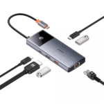 هاب 6 پورت TYPE-C برند BASEUS