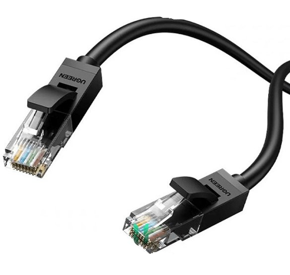 کابل شبکه cat6 utp برند ugreen متراژ 2 متر مدل 20160 (رنگ مشکی)