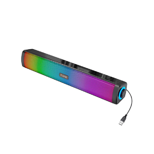 اسپیکر بلوتوث یک تکه DIANA RGB