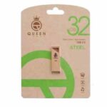 فلش QUEEN TECH 32GB STEEL