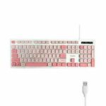 کیبورد سیم دار رنگی D-NET 993