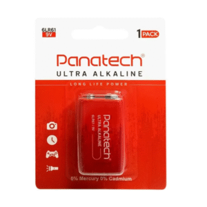 باتری کتابی 9 ولت آلکالین برند PANATECH