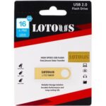 فلش 16GB گیگابایت LOTOUS L703 GOLD