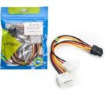 کابل تبدیل 6 پین نر به 2 تا برق IDE