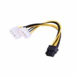 کابل تبدیل 8 پین نر به 2 تا برق IDE