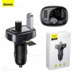 اف ام پلیر بلوتوثی شارژر فندکی Baseus T-Typed CCALL-TM