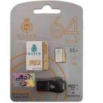 مموری کارت 64گیگ QUEEN TECH-85M با رم ریدر