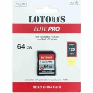 رم SD LOTOUS U3 ELITE PRO 64GB