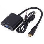 مبدل MINI HDMI به VGA با صدا