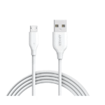 کابل شارژ MICRO برند ANKER مدل A8133H21 سفید 1.8 متر