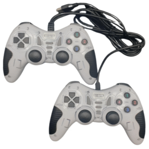 دسته بازی دوبل شوک فانتزی MACHER مدل MR61 رنگ سفید