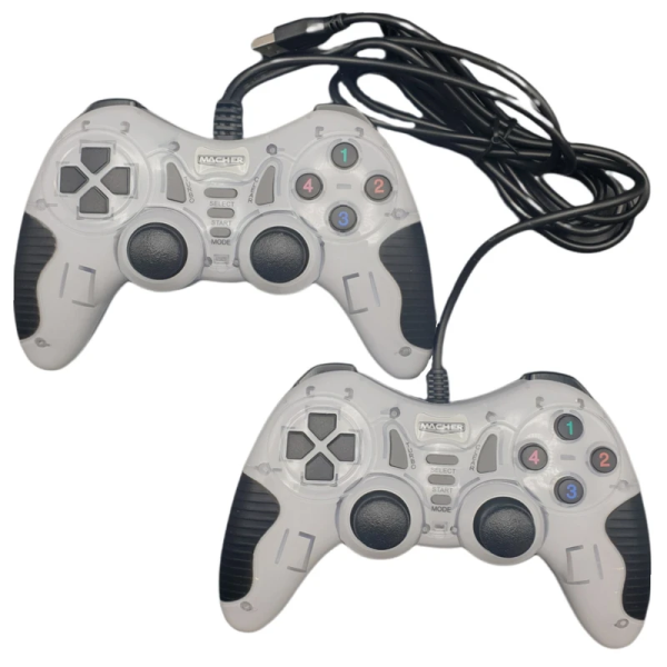 Untitled.png دسته بازی دوبل شوک فانتزی MACHER مدل MR61 رنگ سفید