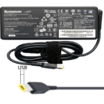 شارژر لپ تاپ LENOVO 20V 4.5A- USB