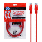 کابل شبکه CAT5 UTP متراژ 1 برند XP ( رنگ قرمز )