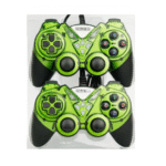 دسته بازی دوبل شوک فانتزی MACHER مدل MR62 رنگ سبز