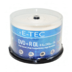 DVD 9 خام برند E-TEC