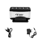 هاب 7 پورت USB2 برند D-NET با آداپتور مدل 9019