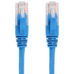 کابل شبکه CAT6 UTP متراژ 0.3 متر BELDEN - رنگ آبی
